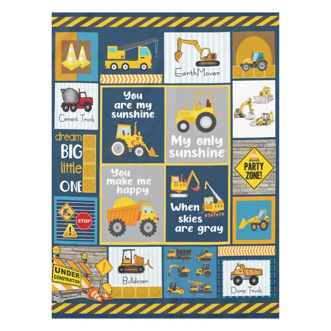 Toalha De Mesa Meu Sonho Sol Grande Pequeno (Frente)