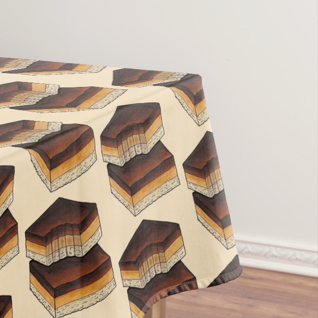 Toalha De Mesa Millionaire Caramel British Traybake (Posição Original)