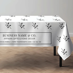 Toalha De Mesa Mínimo de apresentação de Artesanatos para logotip