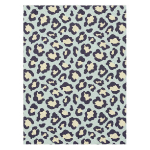 Toalha De Mesa Mint green lepard print