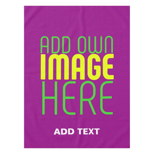 TOALHA DE MESA MODELO DE TEXTO DE IMAGEM SIMPLES EDITÁVEL MODERNO (Frente)