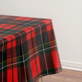 Toalha De Mesa Modern Wallace Red Scottish Tartan Plaid Pattern