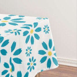 Toalha De Mesa Moderna Margarida Contemporânea Flor Inicial