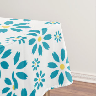 Toalha De Mesa Moderna Margarida Contemporânea Flor Inicial