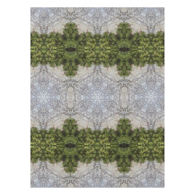 Toalha De Mesa Moisés Verdes e Arte da Terra (Frente)