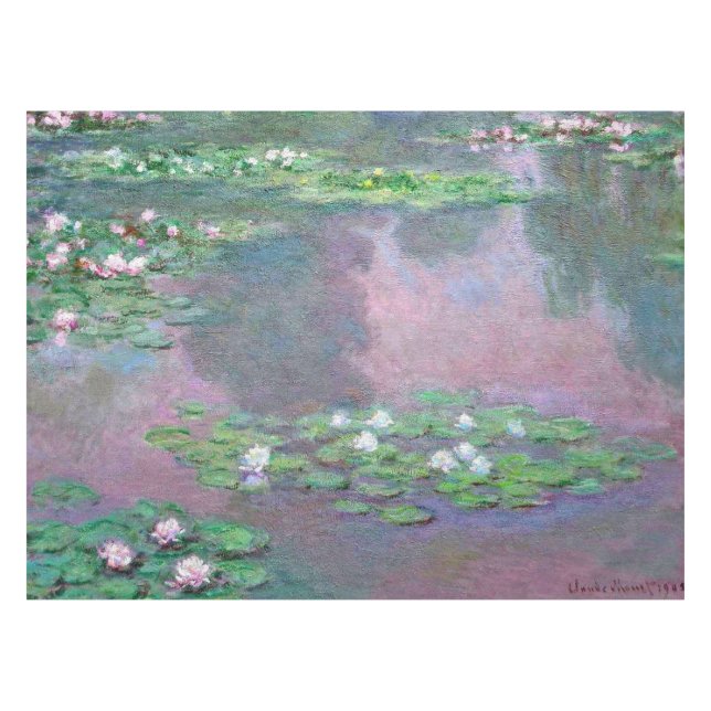 Toalha De Mesa Monet Water Lily 1905 Fine Art (Frente (Horizontal))