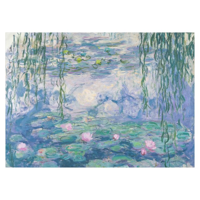 Toalha De Mesa Monet Water Lily Fine Art (Frente (Horizontal))