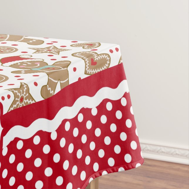 Toalha De Mesa Monograma Gingerpão - Natal (Posição Original)