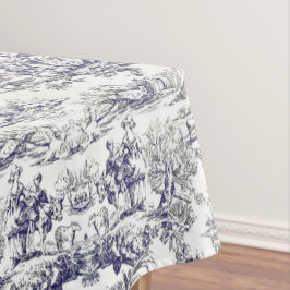 Toalha De Mesa Monograma preto de jouy, legenda