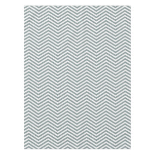 Toalha De Mesa MonoZag Cinza Oceano