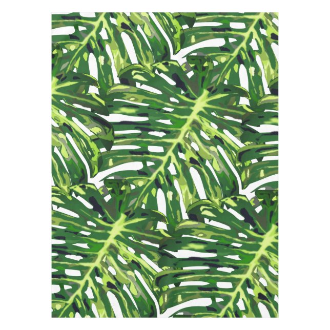 Toalha De Mesa Monstera Deixa Tablecloth (Frente)