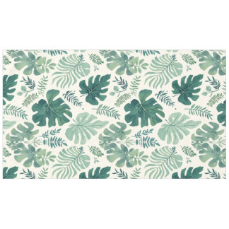 Toalha De Mesa Monstera Mood - Tablecloth de Padrão de Folha Trop