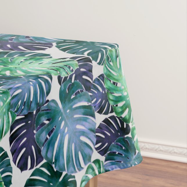 Toalha De Mesa Monstera Tropical Deixa Tablecloth (Posição Original)