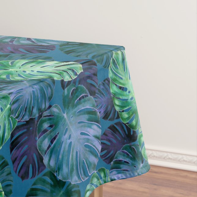 Toalha De Mesa Monstera Tropical Deixa Tablecloth (Posição Original)