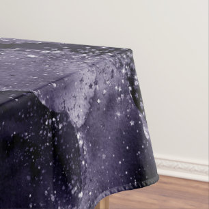 Toalha De Mesa Moody Purple Agate Tonelada violeta de luxo