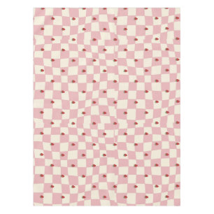 Toalha De Mesa morango rosa