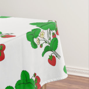 Toalha De Mesa Morangos para o café da manhã