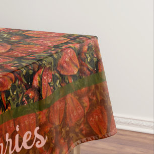 Toalha De Mesa Morangos Tablecloth