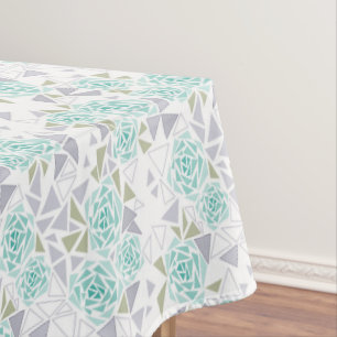 Toalha De Mesa Mosaico, flores