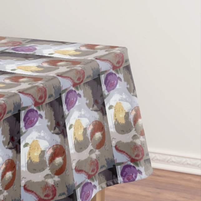 Toalha De Mesa Motif abstrato Fruta (Posição Original)