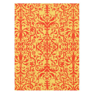 Toalha De Mesa Motif vitoriano em laranja