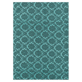 Toalha De Mesa Multi-Size do clássico do damasco da cerceta