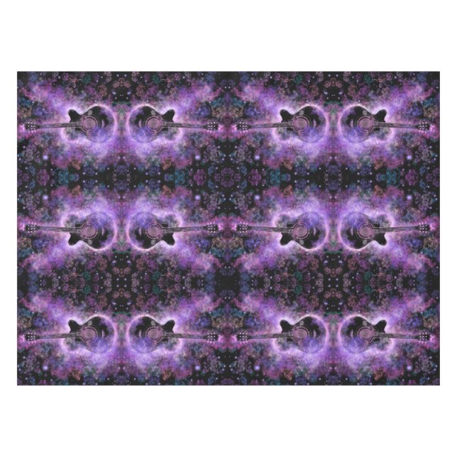 Toalha De Mesa Música Romântica De Violão - Sons Mágicos (Frente (Horizontal))