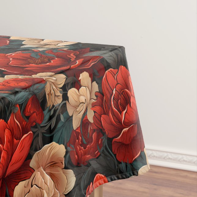 Toalha De Mesa Nº 7 Padrão Floral (Posição Original)