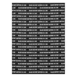 Toalha De Mesa Na moda BLACK HISTORY MATTERS BHM