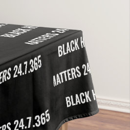 Toalha De Mesa Na moda BLACK HISTORY MATTERS BHM