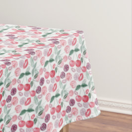 Toalha De Mesa Na moda de fruta de cereja vermelha