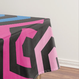 Toalha De Mesa Na moda de padrão moderno - Moda colorida geométri