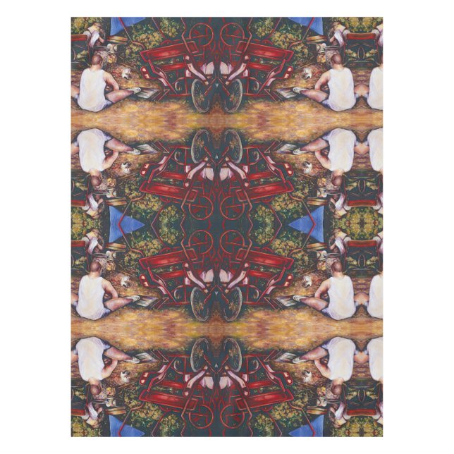 Toalha De Mesa Não esqueça o alho (Frente)