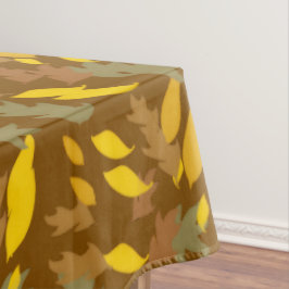 Toalha De Mesa Nappe Hibou et Citrouilles d'Automne