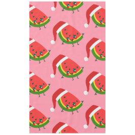 Toalha De Mesa natal cor-de-rosa santa claus