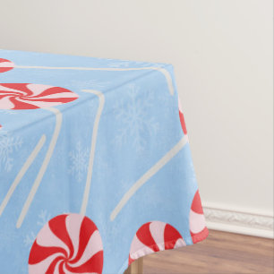 Toalha De Mesa Natal da Peppermint Candy Mints