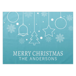 Toalha De Mesa Natal de Nome Personalizado Personalizado | Tablec