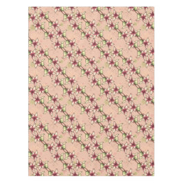 Toalha De Mesa Natal de Poinsettia Diagonal Rosa