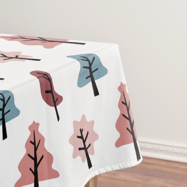 Toalha De Mesa Natal do Cookie de Padrão de Árvore de Férias (Posição Original)