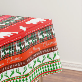 Toalha De Mesa Natal na floresta