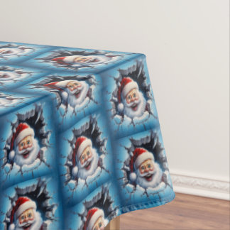 Toalha de mesa Natal Papai Noel Clássico Vintage
