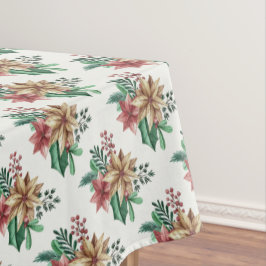 Toalha De Mesa Natal Poinsettias