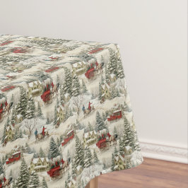 Toalha De Mesa Natal Vintage 
