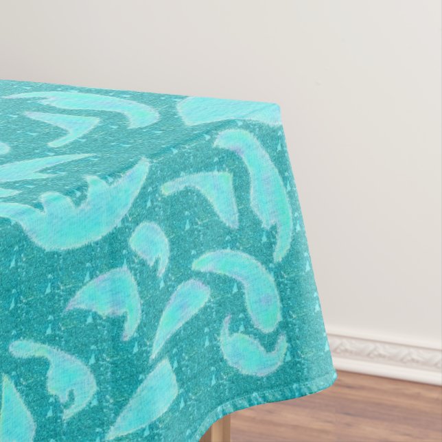 Toalha De Mesa Nautic-Ilha-Azul-Multi-Size (Posição Original)