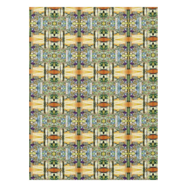 Toalha De Mesa Neutralização da Tablecloth de Gargenização Artíst (Frente)