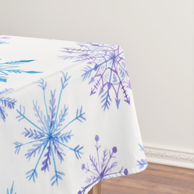 Toalha De Mesa Neve de inverno (Posição Original)