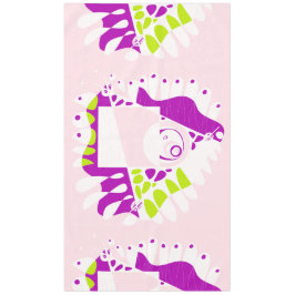 Toalha De Mesa Ninho de pássaro - Lêmonada rosa branca