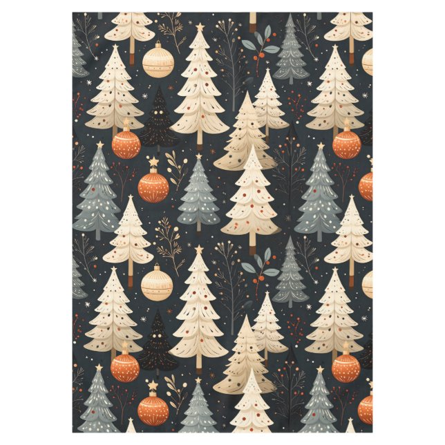 Toalha De Mesa Noir Noël - Tree (Frente)
