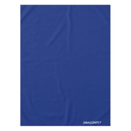 Toalha De Mesa Nome da cor azul do Dragonfly
