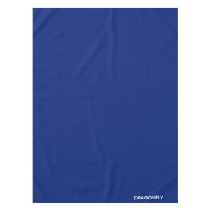Toalha De Mesa Nome da cor azul do Dragonfly